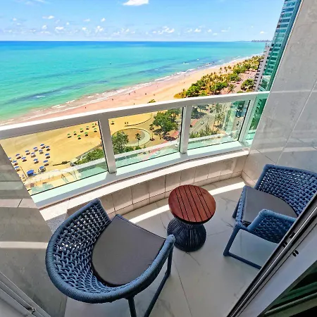 Flat Beira Mar Localizado No Hotel Radisson Recife Exterior foto