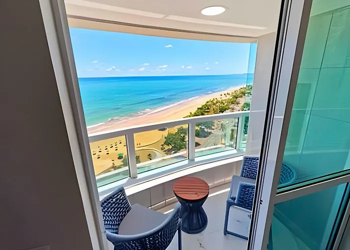Flat Beira Mar Localizado No Hotel Radisson Recife