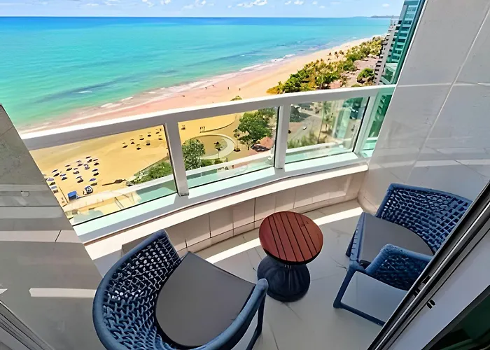 Flat Beira Mar Localizado No Hotel Radisson Recife
